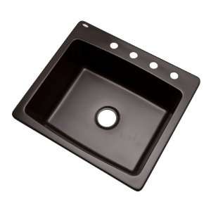   Single Basin Composite Quartz Kitchen Sink 30490Q