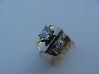 Ladies 14kt With Pear Shape DiamonD Ring from Estate , great value 
