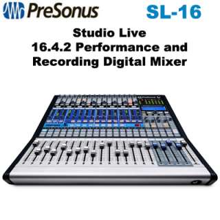 PreSonus Studio Live 16.4.2 Digital Mixer Performance and Recording SL 