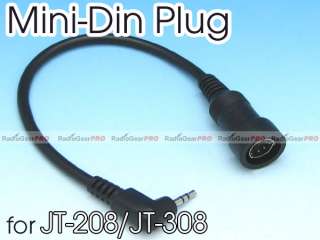 Mini Din Plug for Jingtong JT 208 JT 308 JT208 JT308  