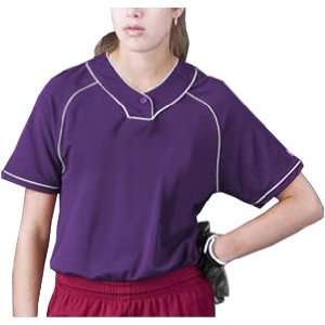  Intensity Women s Cool Mock Sleeve Jerseys PURPLE (JERSEY 