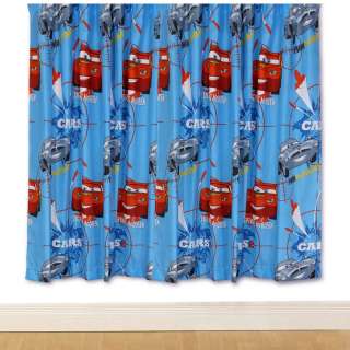 DISNEY CARS 2 ESPIONAGE 66 x 54 CURTAINS NEW OFFICIAL  