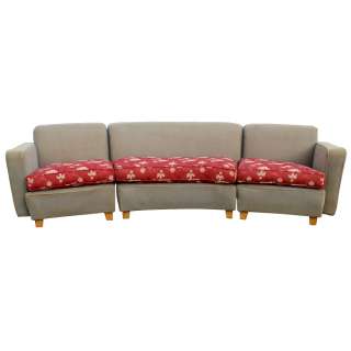 Futorian Stratford Vintage 3 Piece Sectional Sofa Couch  