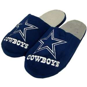  DALLAS COWBOYS OFFICIAL LOGO PLUSH SLIPPERS SIZE S Sports 