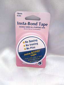 Insta Bond Tape Bonds Fabrics Immediately double sided  