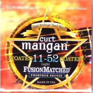  Curt Mangan Coated Phosphor Bronze Acoustic Guitar Light 