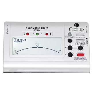 Cecilio AT 10 Chromatic / Strings Tuner with Metronome  