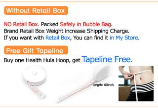 Dynamic S HEALTH HULA HOOP Weighted Exercise No Box  