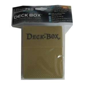  5 Ultra Pro Metalized Deck Boxes   Gold