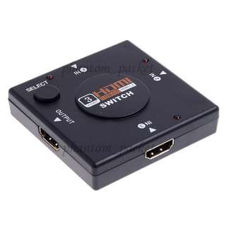 Mini HDMI Amplifier Switcher (3 Input and 1 Output )