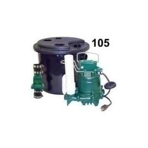  Zoeller 105 0001 M57 Drain Pump System, 1/3 HP