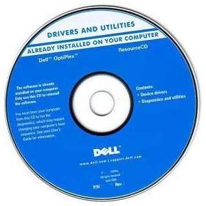 DELL Optiplex CD for Reinstalling Device Drivers and Diagnostics and 