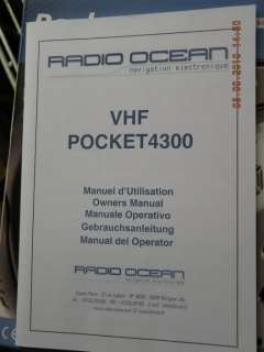 NEW RADIO OCEAN VHF 5W Pocket 4300    NEW IN BOX  