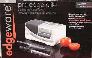 EDGEWARE PRO EDGE ELITE electric knife sharpener NEW IN BOX  