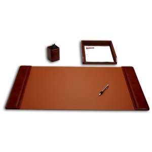   Dacasso 3000 Series Classic Leather   3 Piece Desk Set