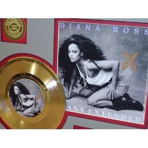  DIANA ROSS Gold Record Limited Edition Collectible