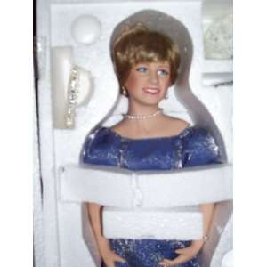  First Edition Princess Diana The Queen of Hearts Porcelain Doll 
