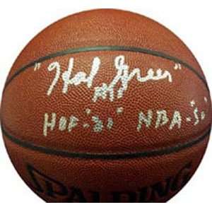    Hal Greer Memorabilia Signed Spalding Basketball