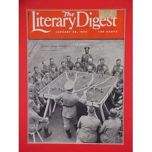 Adolf Hitler Airmen Prepare January 25 1936 Literary Digest Magazine 