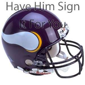 Adrian Peterson Minnesota Vikings Personalized Autographed Authentic 