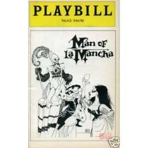 Al Hirschfeld Man Of La Mancha Signed Autograph Playbil   Sports 