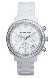 Michael Kors Ladies Chronograph Resin Bracelet Watch Was $225.00 Now 