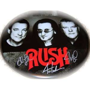  RUSH Signed / Autographed Drumhead