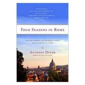   Seasons in Rome Publisher Scribner Anthony Doerr  Books
