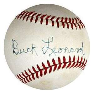 Bart Giamatti Signed Baseball   Buck Leonard   Autographed Baseballs