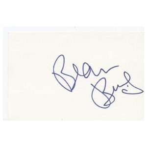 BEAU BRIDGES Signed Index Card In Person