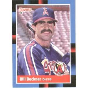  1988 Donruss # 456 Bill Buckner California Angels Baseball 