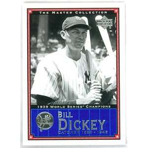Bill Dickey 2000 Upper Deck New York Yankees The Master Collection 