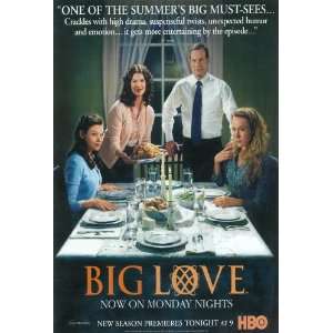  Big Love Poster TV 27x40 Bill Paxton Jeanne Tripplehorn 