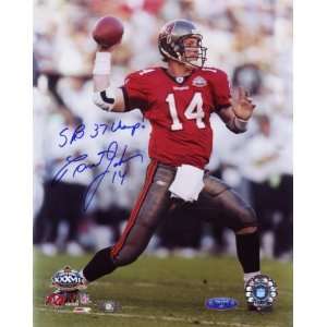  Brad Johnson Autographed/Hand Signed Tampa Bay Buccaneers 
