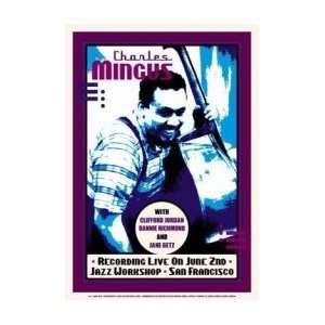Charles Mingus   San Francisco 1964   24x17 inches   Concert Poster