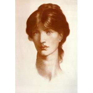  Hand Made Oil Reproduction   Dante Gabriel Rossetti   32 x 