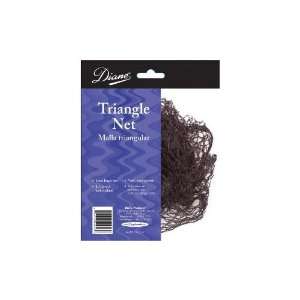  Diane Cotton Triangle Net, Black (12 pack) Beauty