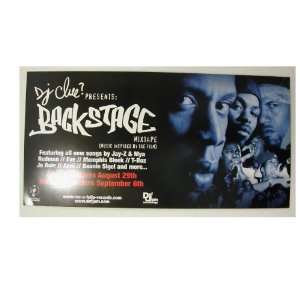 DJ Clue Poster D J Backstage