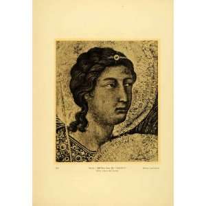 1931 Collotype Duccio Di Buoninsegna Angel Maesta Siena Cathedral Art 