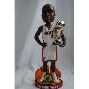  Miami Heat Dwyane Wade RARE championship MVP bobblehead 