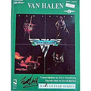  EDDIE VAN HALEN Autographed Signed Guitar Book PSA/DNA 