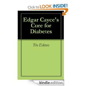 Edgar Cayces Cure for Diabetes K R P  Kindle Store