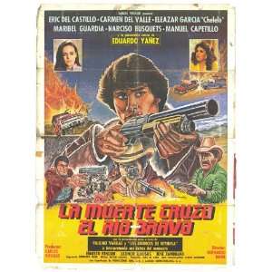  Muerte cruzo el rio Bravo La (1984) 27 x 40 Movie Poster 