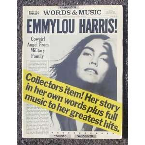 Emmylou Harris Words & Music Full Lyrics and Music to Six Songs