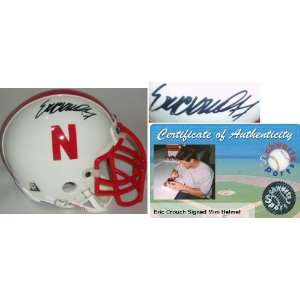Eric Crouch Signed Nebraska Riddell Mini Helmet