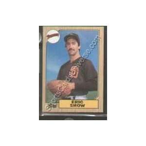  1987 Topps Regular #730 Eric Show, San Diego Padres 