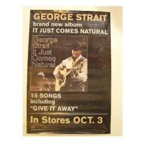 George Strait Poster It Just Comes Natural