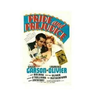  Pride and Prejudice, Laurence Olivier, Greer Garson, 1940 