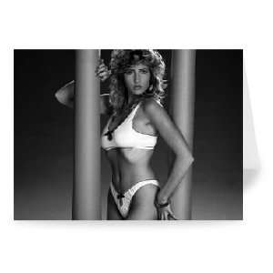 Heather Mills model April 1988 who lost a   Greeting Card (Pack of 2 