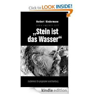 Stein ist das Wasser (German Edition) Rolf E. Schenker, Herbert 